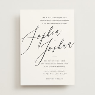 Crescendo Wedding Invitations