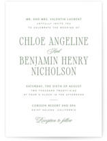 Woods Wedding Invitations