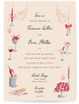 Velvet Cherry Wedding Invitations