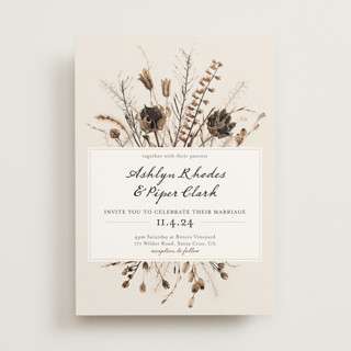 Gone To Seed Wedding Invitations