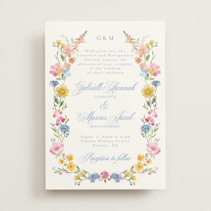 Everlasting Romance Wedding Invitations by Petra Kern | Minted