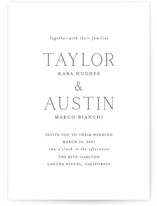 In Love Wedding Invitations