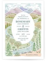 River Valley Wedding Invitations