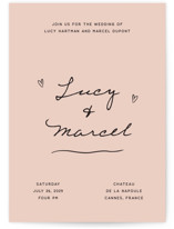 Ballpoint Suite Wedding Invitations