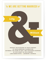 And Now... Wedding Invitations