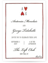 Two Hearts Wedding Invitations