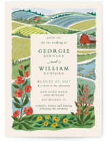 Farm and Field Wedding Invitations
