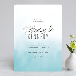 Ombre Wedding Invitations