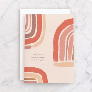 Sunshine & Rainbows Individual Sympathy Greeting Cards