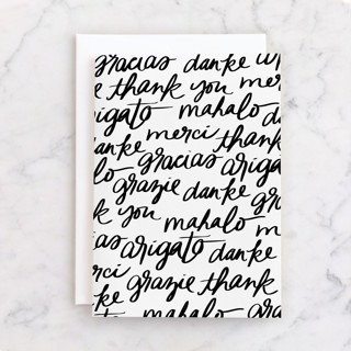 Mahalo Individual Thank You Greeting Cards