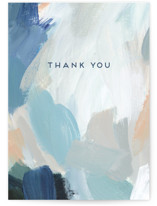 Painted Thank You Individual Thank You Greeting Cards