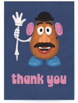 Disney And Pixar's Mr. Potato Head Individual Thank You Greeting Cards