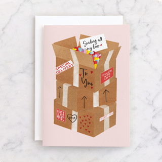 sending all my love to you Individual Valentine's Day Greeting Cards