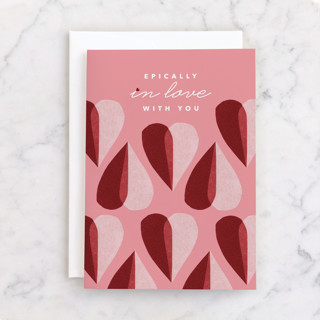 epically in love Individual Valentine's Day Greeting Cards