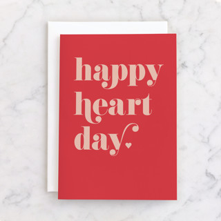 Foil Heart Day Individual Valentine's Day Greeting Cards