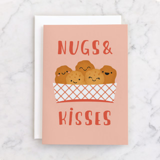 Nugs & Kisses Individual Valentine's Day Greeting Cards