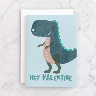 You Are Dino-Mite Individual Valentine's Day Greeting Cards