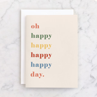 Rain thank Individual Wedding Greeting Cards