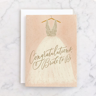 Bride To Be Individual Wedding Greeting Cards