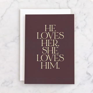 Quite Simply Individual Wedding Greeting Cards