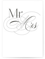 United Individual Wedding Greeting Cards