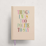 Ill-mannered Notebooks