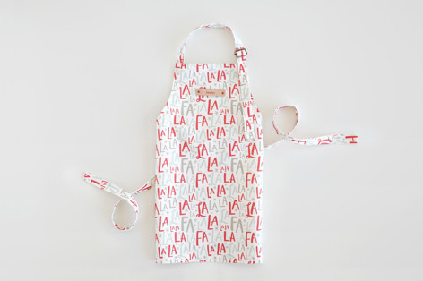 Festive FaLaLa Personalizable Children's Apron