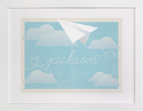 In Flight Children's Art Prints