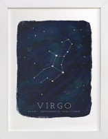 Zodiac Constellation Virgo Children's Art Prints