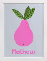 My Fruity Family II Children's Art Prints