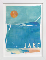 Night Swim Children's Art Prints