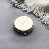 Compact Mirror Engraved Crest Keepsakes