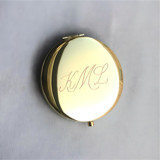 Engraved Compact Mirror Monogram Keepsakes