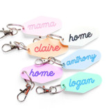 Custom Name Hotel Keychain Key Chain