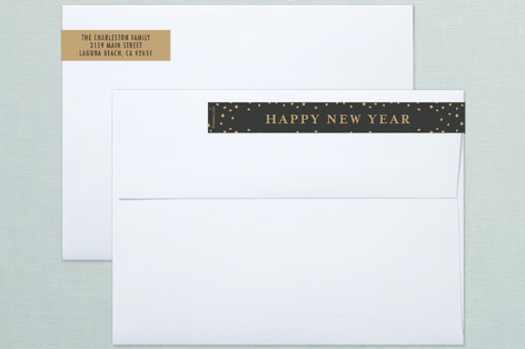 Happy Vintage Label Skinnywrap™ Address Labels