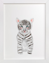 baby animal.tiger Children's Art Prints