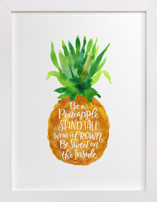 Be A Pineapple Children's Art Prints