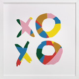 xoxo - be bright Children's Art Prints