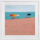 Beach Umbrellas Children's Art Prints