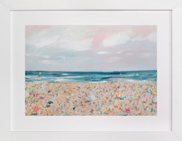 sea you at the beach Children's Art Prints