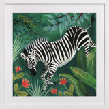 Zebra Children's Art Prints