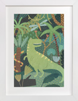 Prehistoric Jungle Children's Art Prints