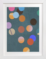 playful circles II Children's Art Prints