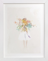 The Flower Girl Children's Art Prints