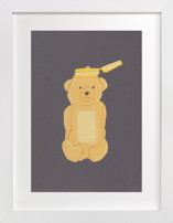 Honey Bear Children's Art Prints