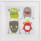 Monster Mash Children's Art Prints