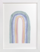 Multicolor Rainbow Children's Art Prints