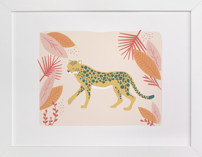 speedy cheetah Children's Art Prints