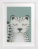 Snow Leopard Children's Art Prints