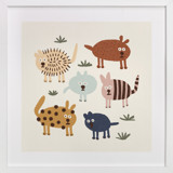 Surprised Puppies Children's Art Prints